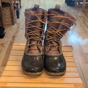 L.L. Bean Brown and Black Winter Boots